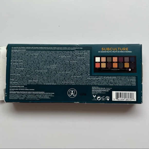 ANASTASIA BEVERLY HILLS Subculture Eyeshadow new - Picture 5 of 6
